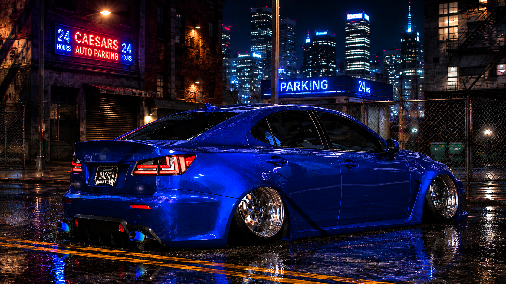 (Unbranded) Bagged Lexus IS-F
