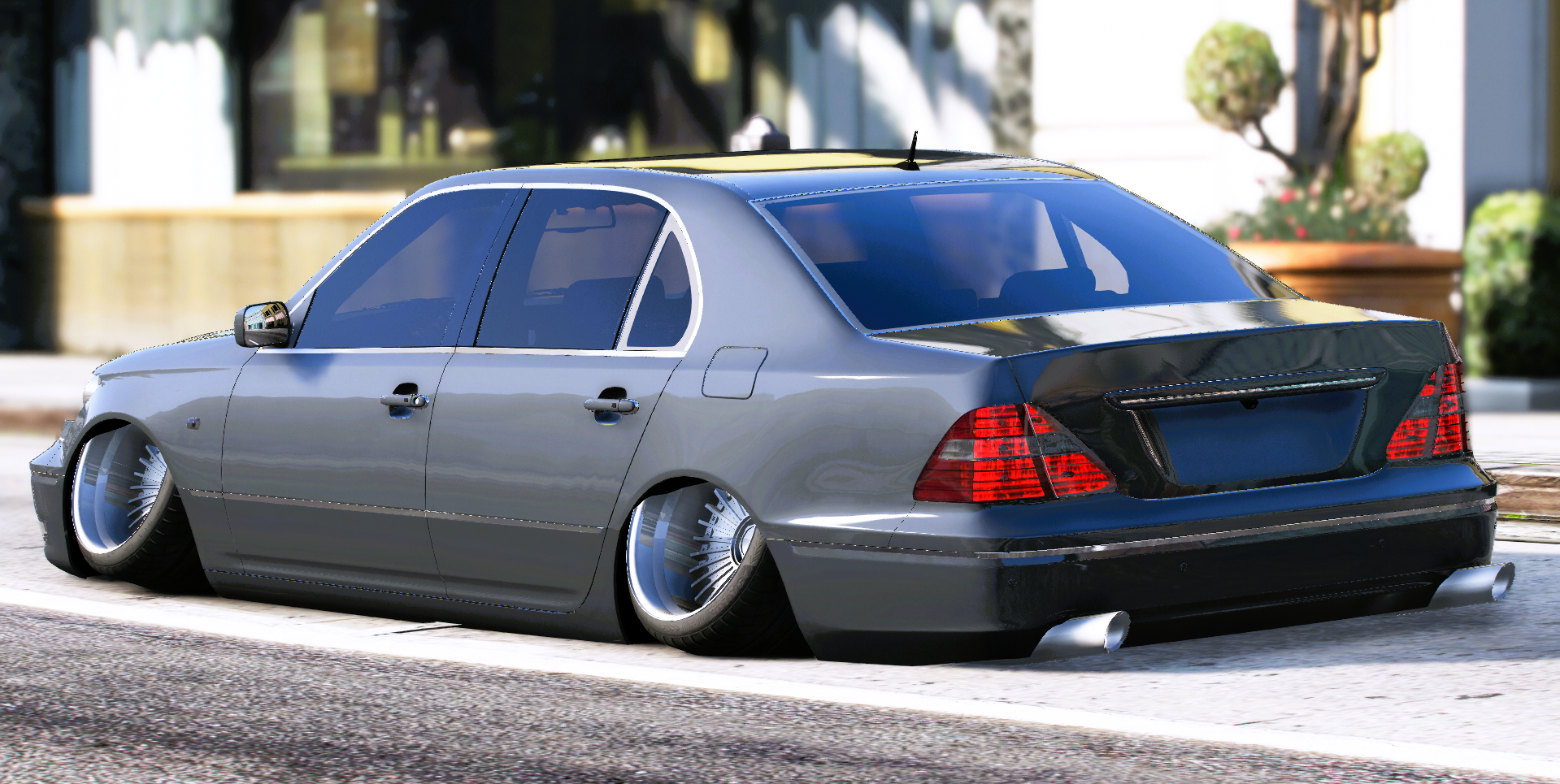 (Unbranded) Lexus LS 430 Shadow VIP Stanced | Gibby
