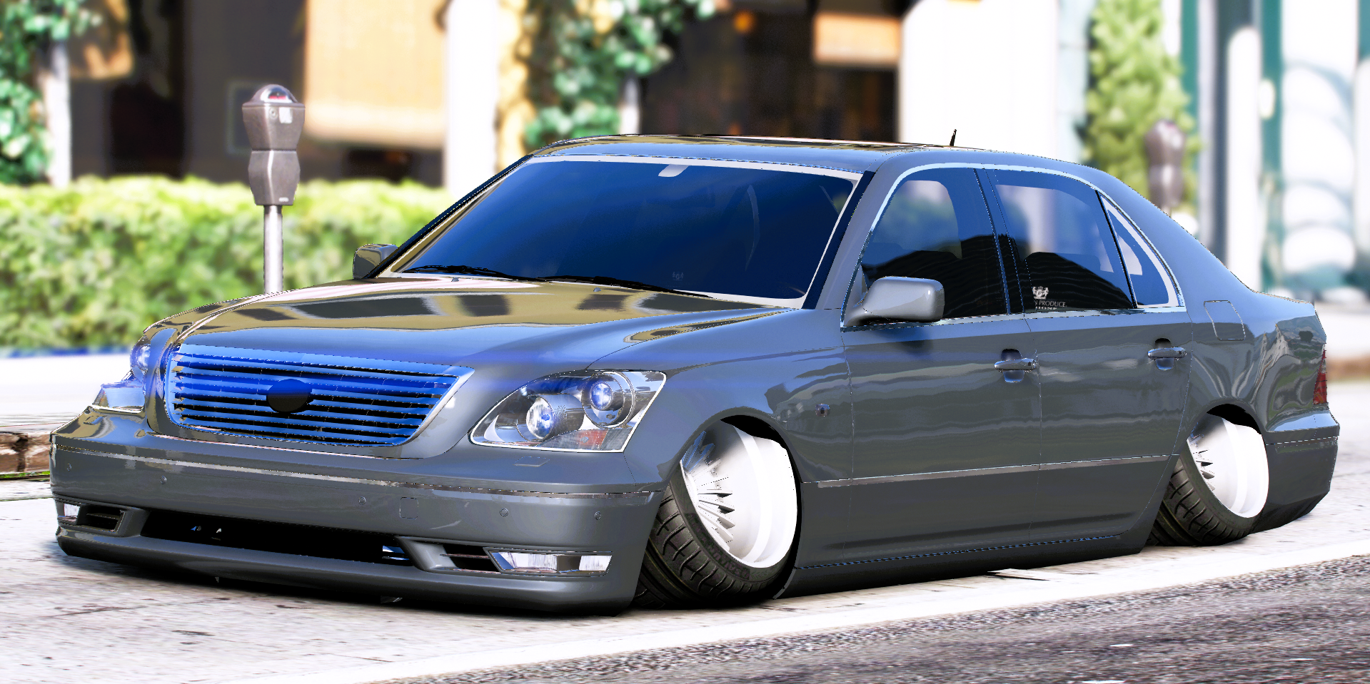 (Unbranded) Lexus LS 430 Shadow VIP Stanced | Gibby