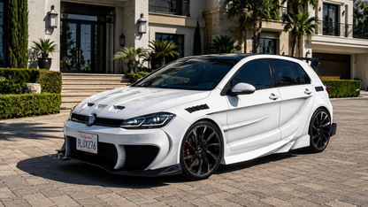 (Unbranded) Volkswagen Golf R Abflug