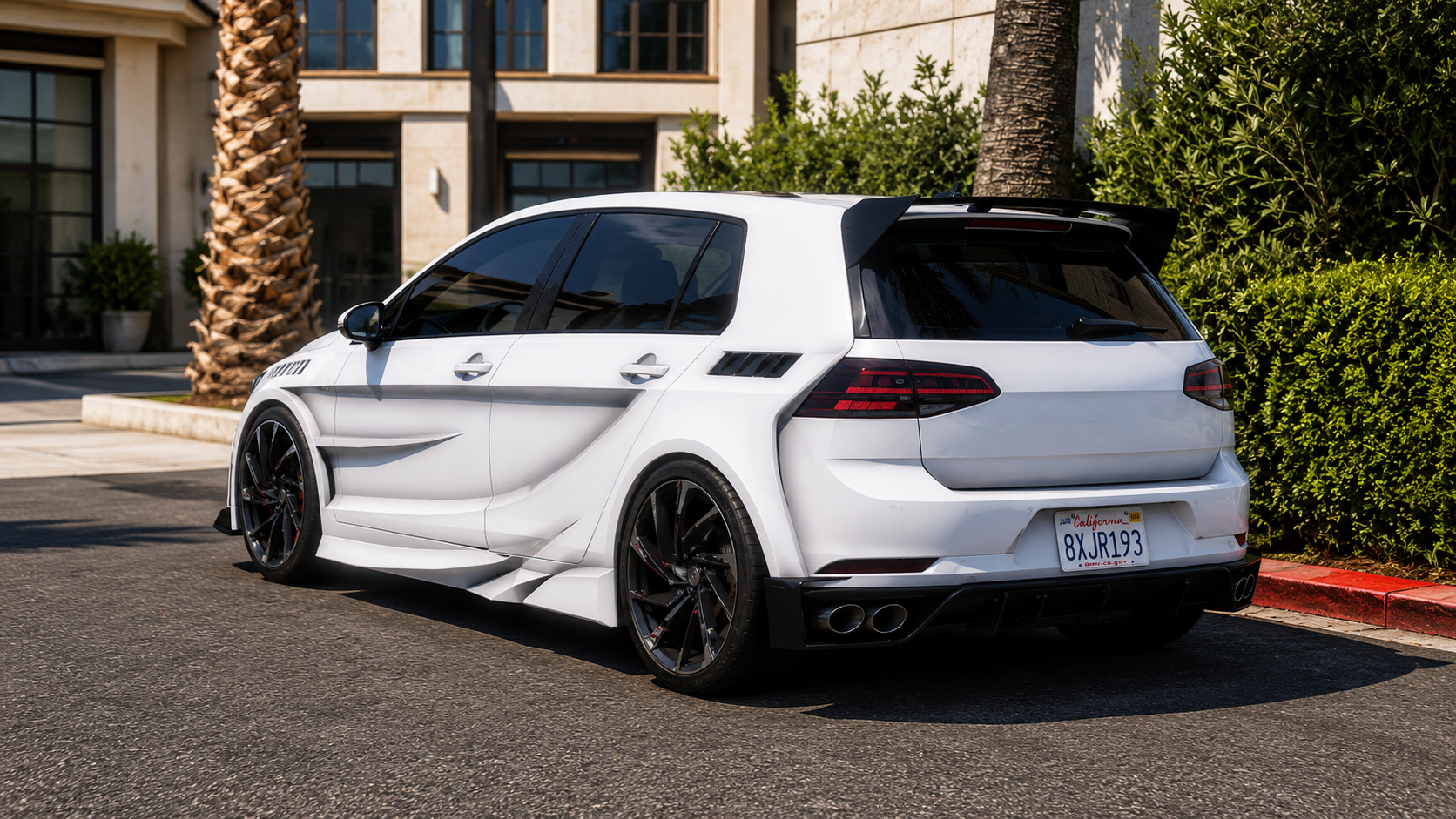 (Unbranded) Volkswagen Golf R Abflug