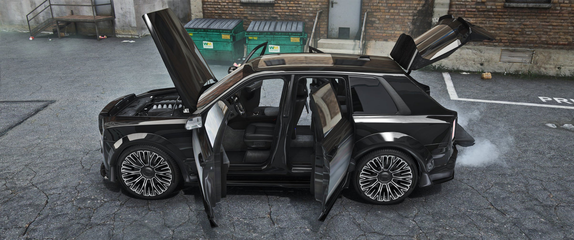 (Unbranded) Rolls Royce Cullinan LDR Project | IldarCC