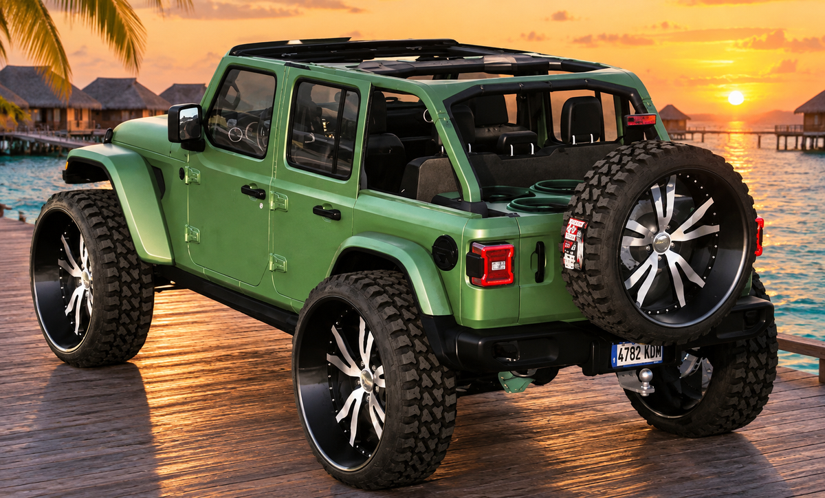 (Unbranded) Jeep Wrangler Rubicon On Brushed Forgis (Armored) | Performance Build
