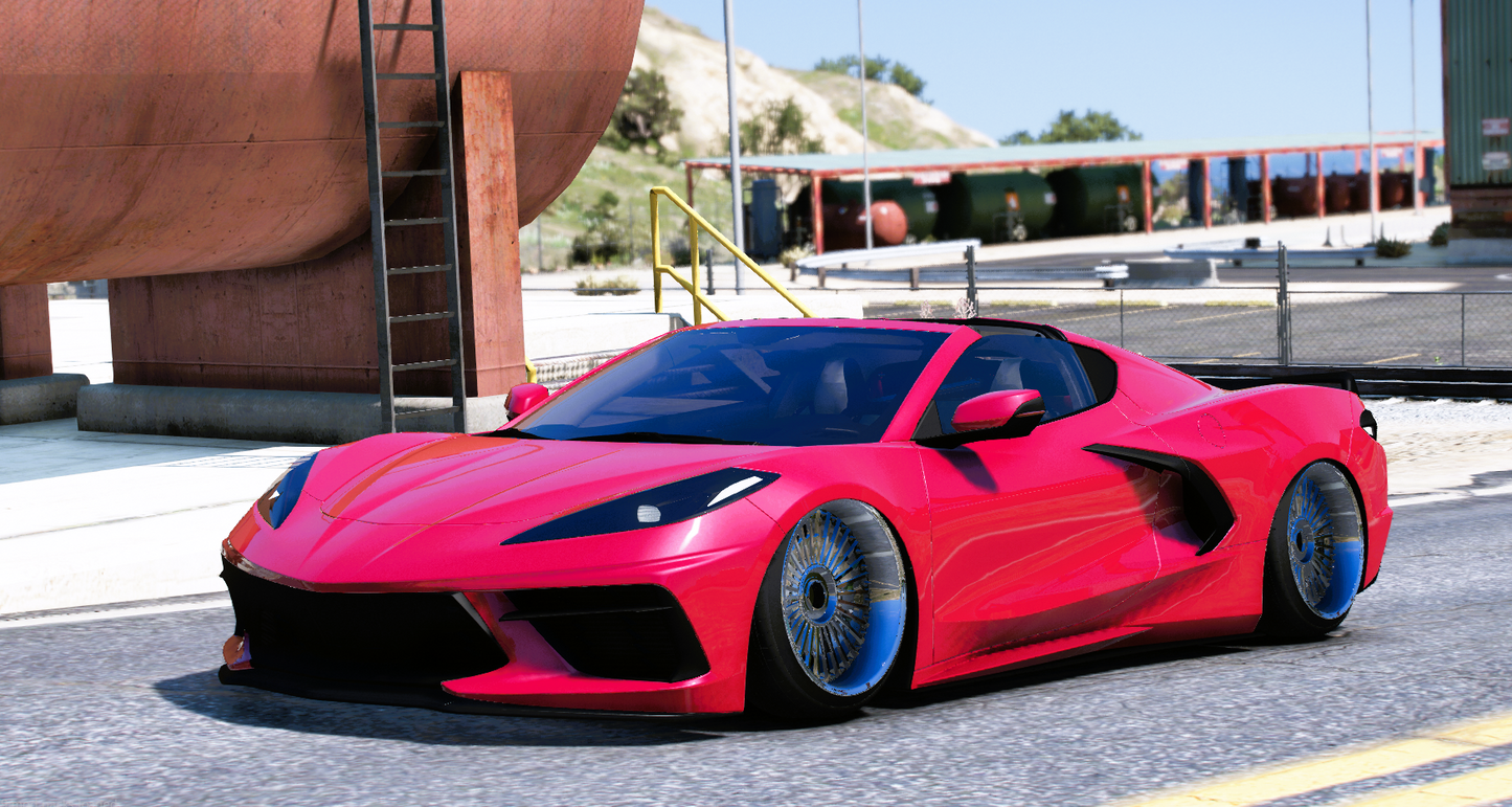 (Unbranded) Corvette C8 Stanced | Koolin