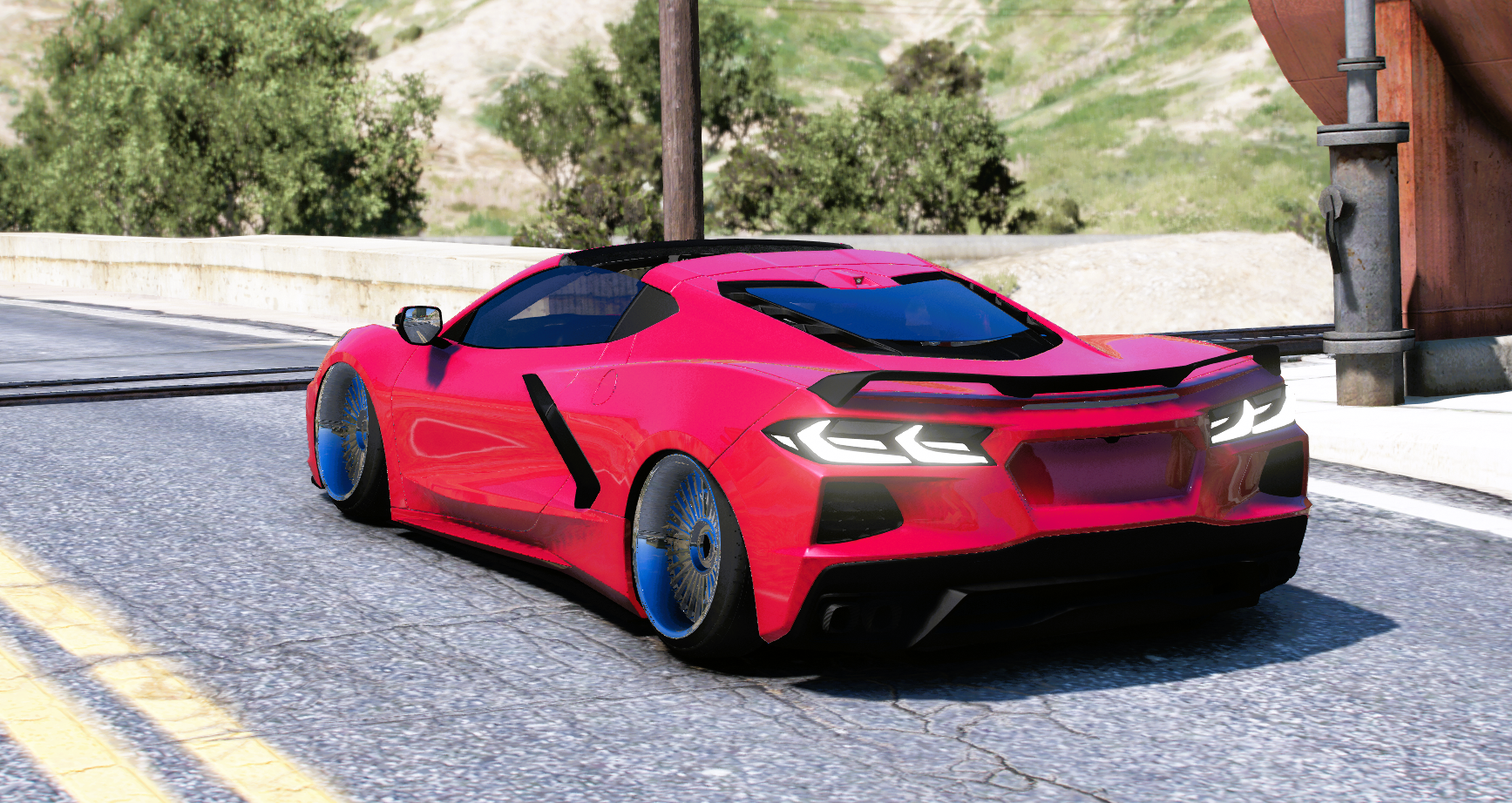 (Unbranded) Corvette C8 Stanced | Koolin