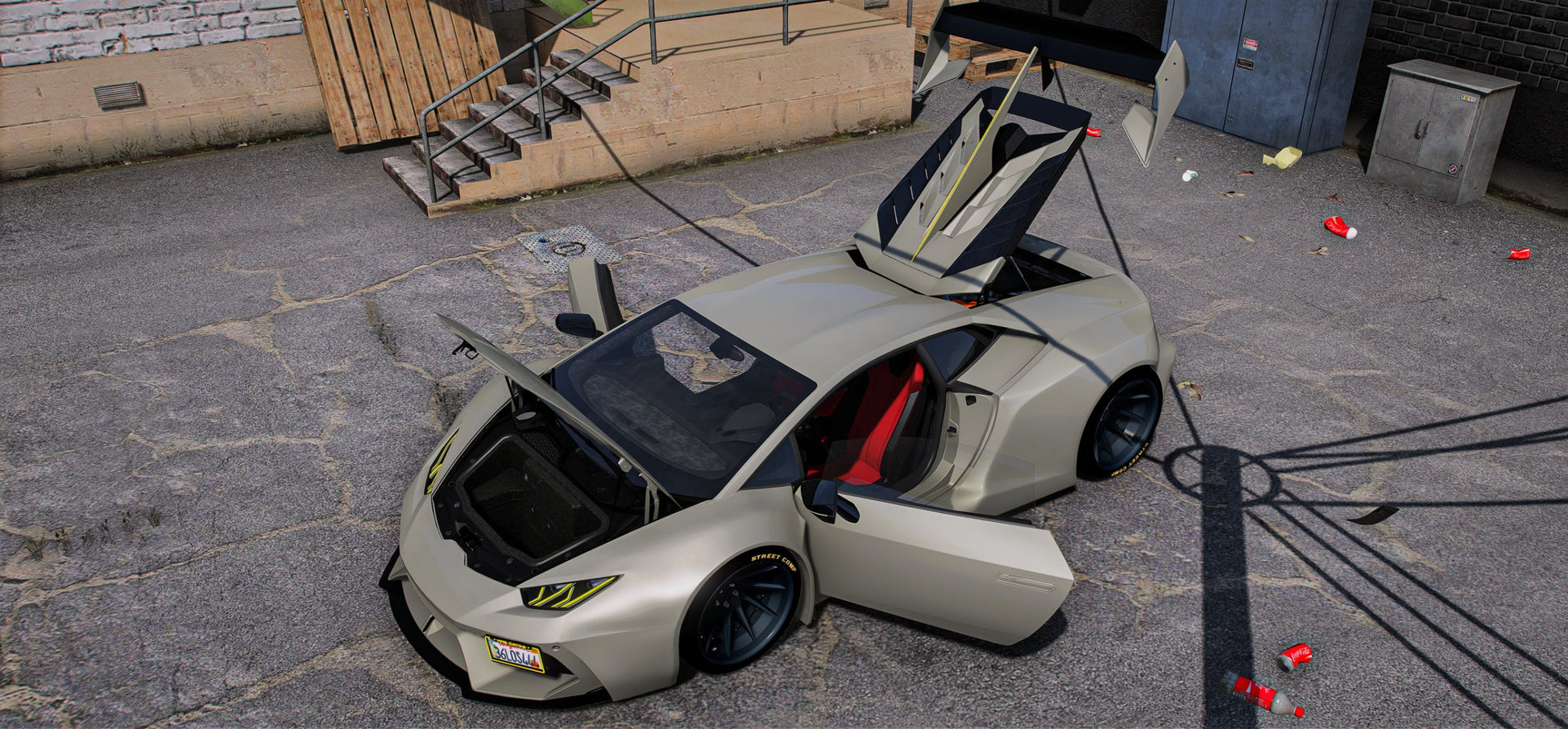 (Unbranded) Lamborghini Huracan Liberty Walk Twin Turbo | Viper Customs