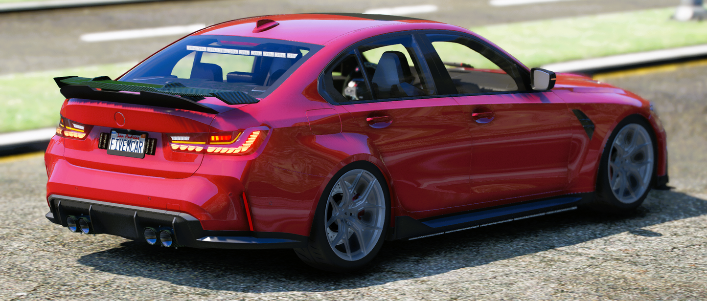(Unbranded) BMW M3 G80 Carbon Aero Unmarked PD | ExilsCS