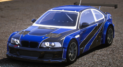 (Unbranded) BMW M3 GTR E46 NFS MW | Maxi MS-Cars