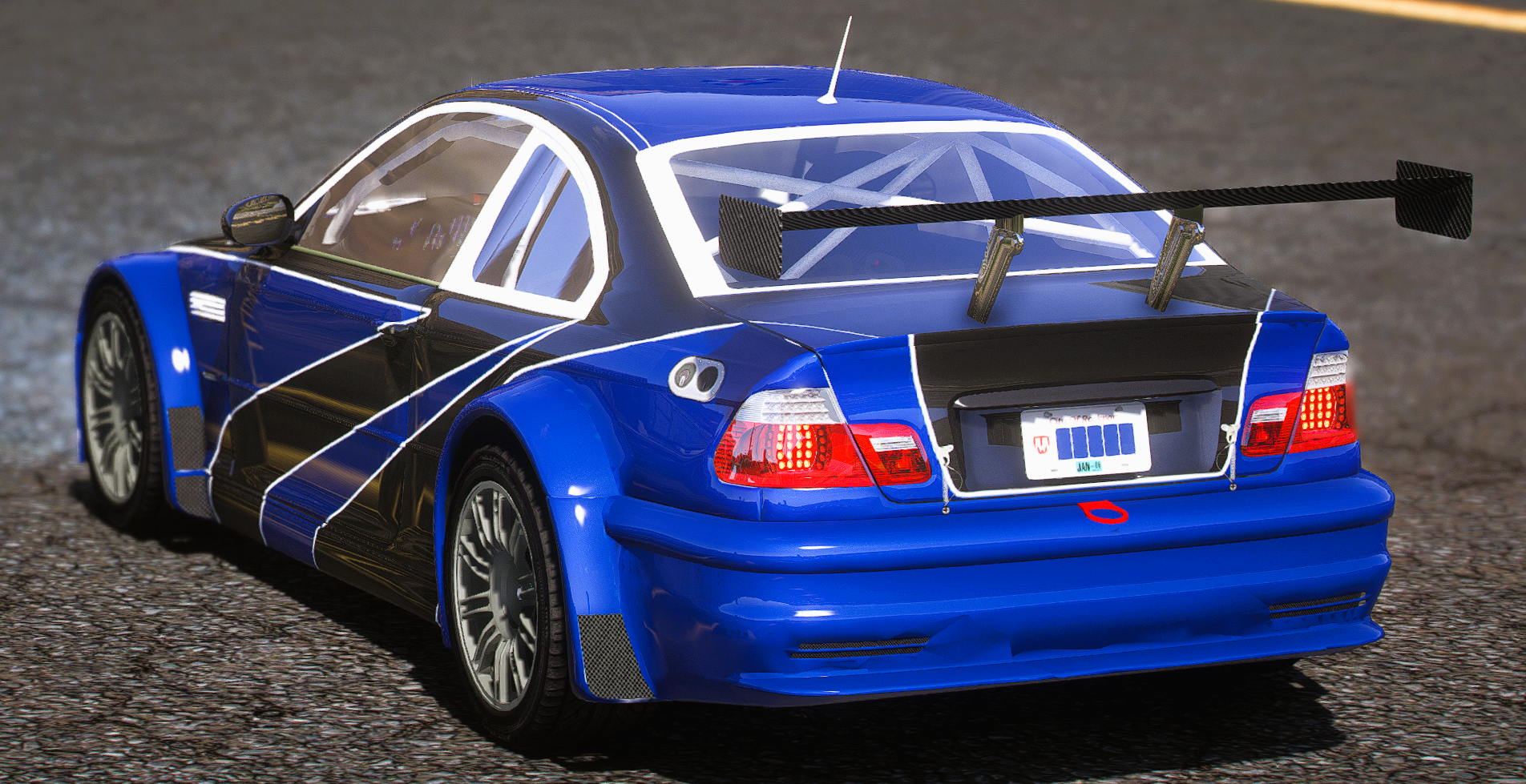 (Unbranded) BMW M3 GTR E46 NFS MW | Maxi MS-Cars