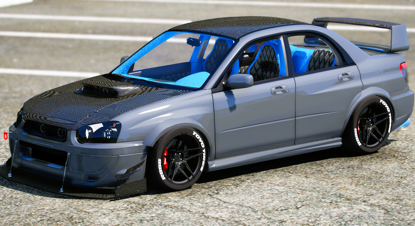 (Unbranded) Subaru Impreza WDP STI | Mexbus Mods