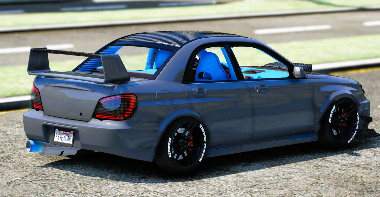 (Unbranded) Subaru Impreza WDP STI | Mexbus Mods