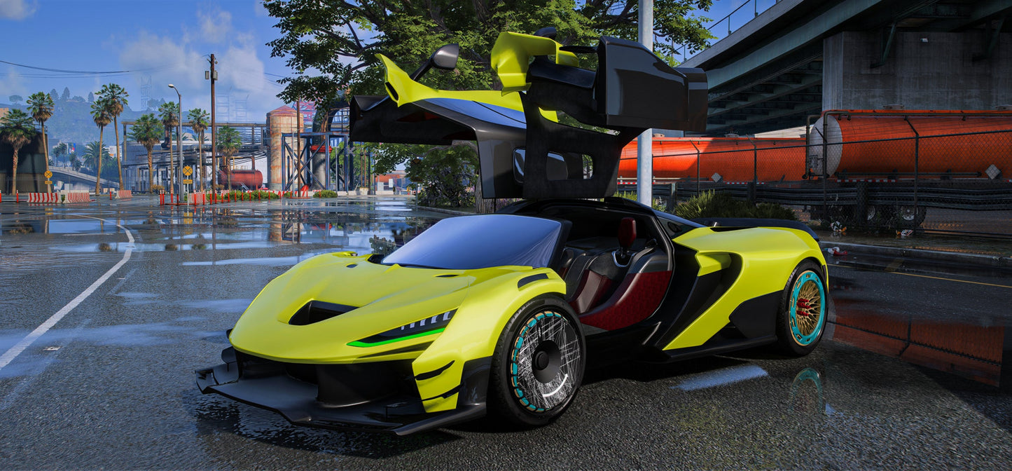 (Unbranded) Mclaren W1 GTR | BM Customs