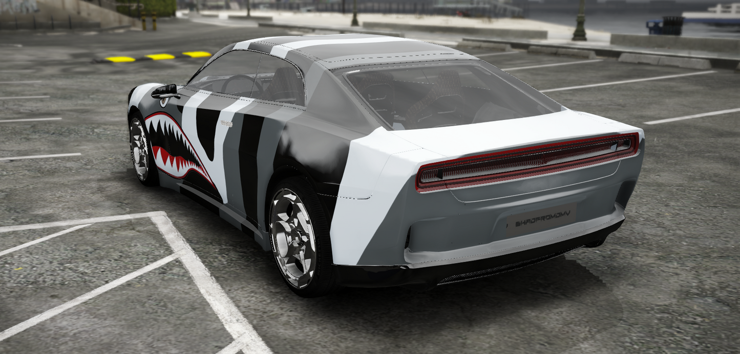 (Unbranded) Dodge Charger Daytona SRT Banshee 2024 Custom | MO Store