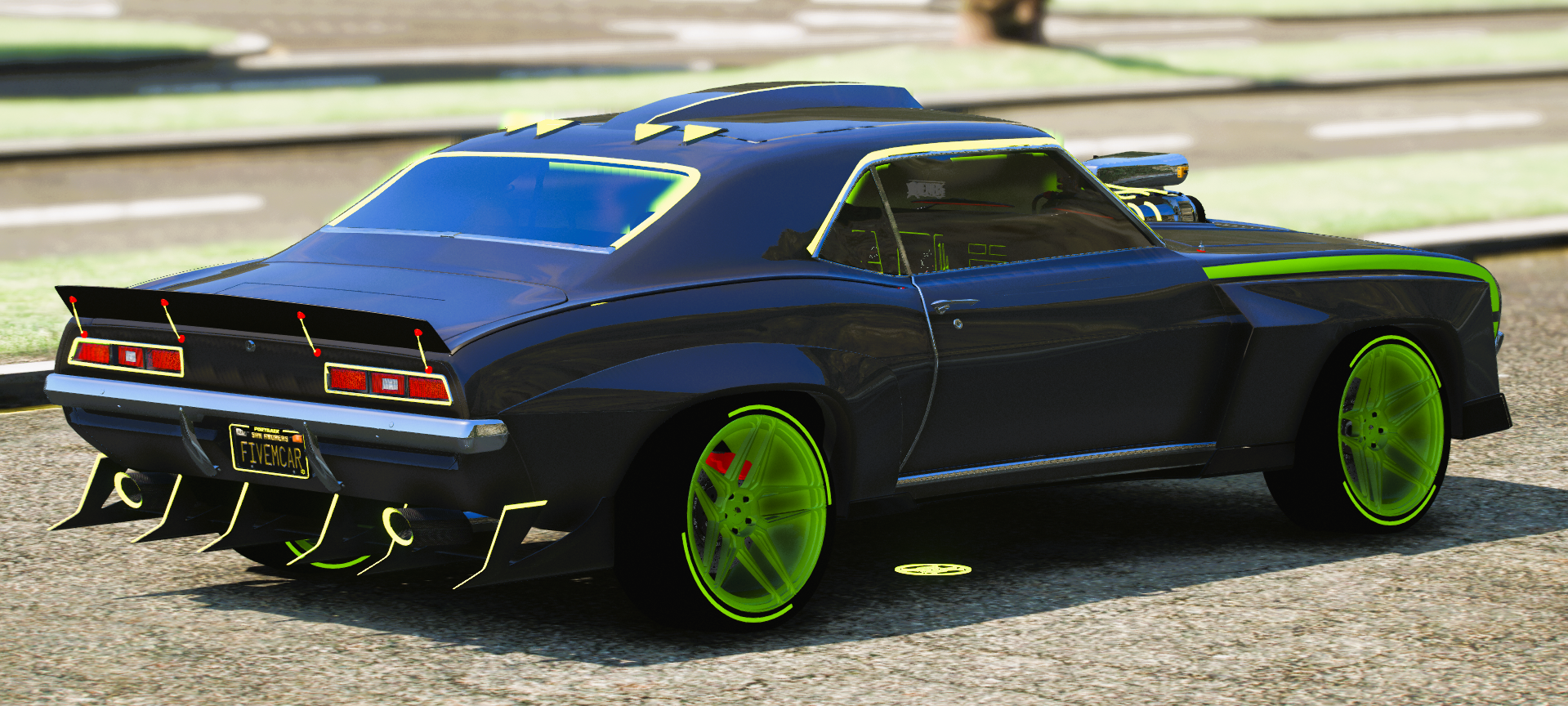 (Unbranded) Chevrolet Camaro Drag Zoro [Dinamic Lights] | PBC