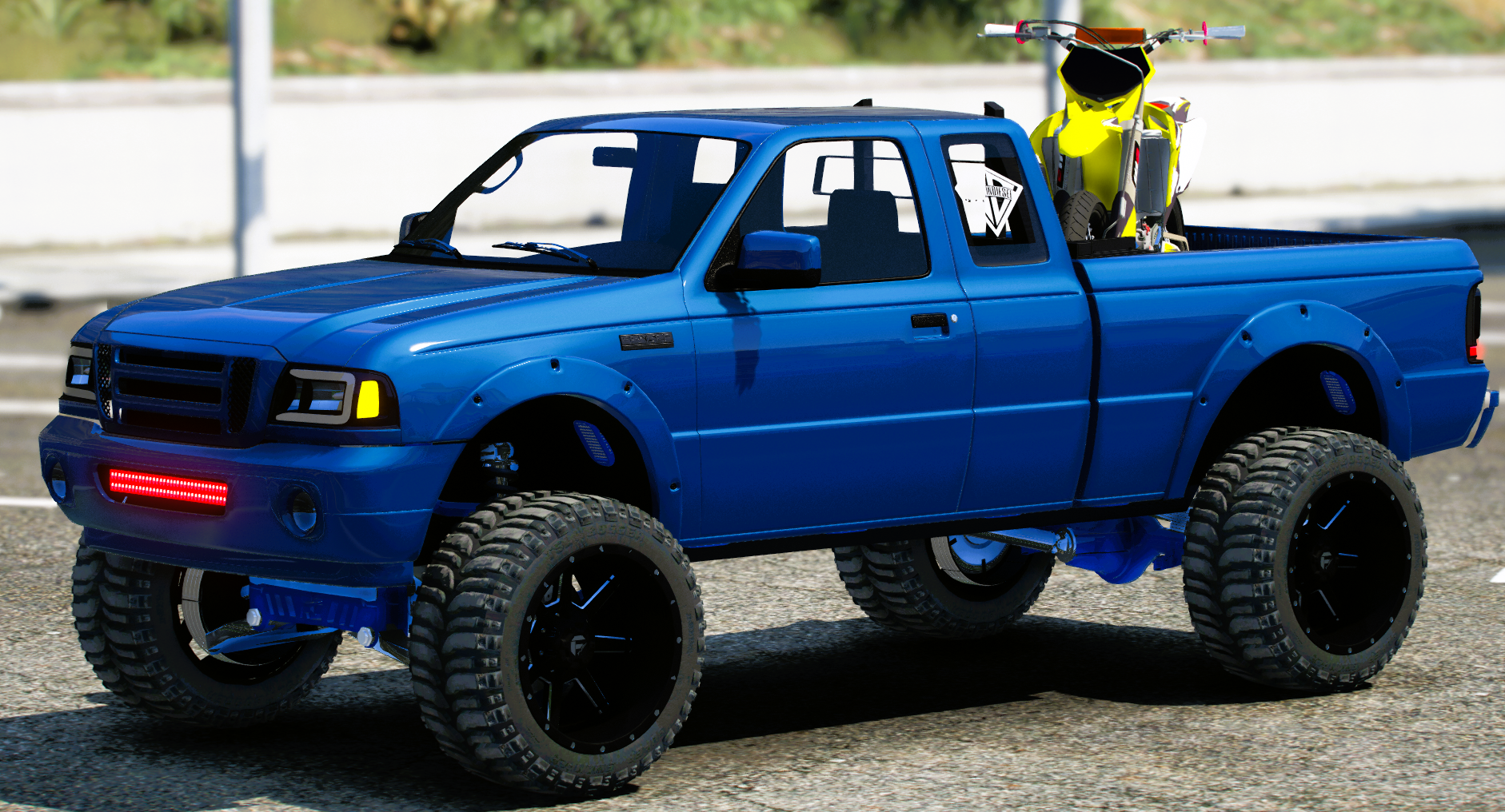 (Unbranded) Ford Ranger With Bike | Rubban