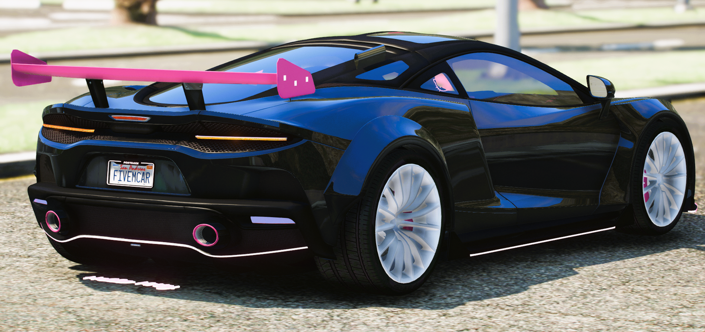 (Unbranded) McLaren GT Hello Kitty [20+ Tuning] [Dinamic Lights] | Port Baek