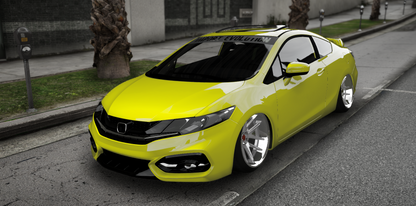 (Unbranded) Honda Civic SI I-VTec DOHC Stanced 2 Door | Hachi Customs
