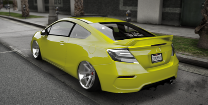 (Unbranded) Honda Civic SI I-VTec DOHC Stanced 2 Door | Hachi Customs