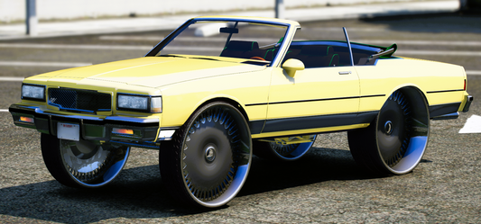 (Unbranded) 2 Door Drop Chevrolet Caprice on Staggered Rucci | PNUT Customs