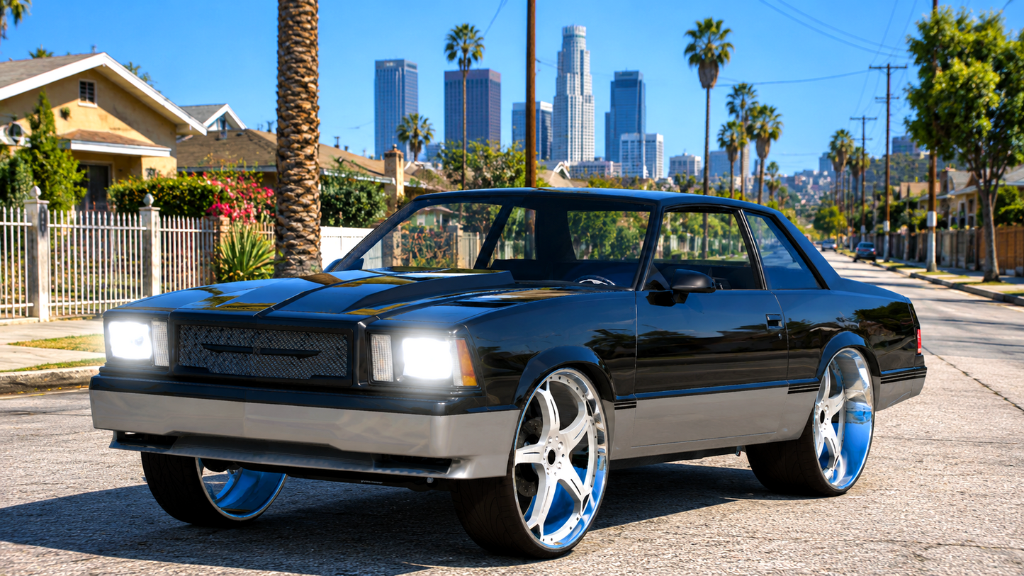 (Unbranded) 1981 Chevrolet Malibu SS on Forgiatos