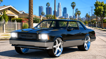 (Unbranded) 1981 Chevrolet Malibu SS on Forgiatos