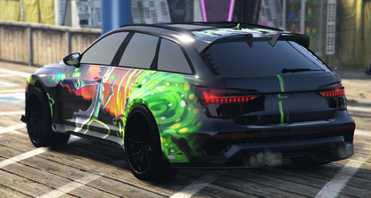 (Unbranded) Audi RS6 S2 Rick And Morty (Armored ) | Tony´s Custom