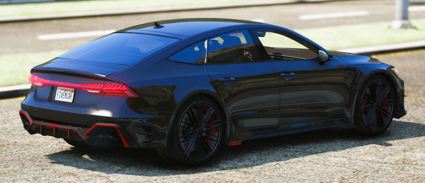 (Unbranded) Audi RS7 ABT Black Venom | AKA87