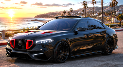 (Unbranded) RED Mercedes-AMG S63 E PERFORMANCE MANSORY (Slider + Armored)