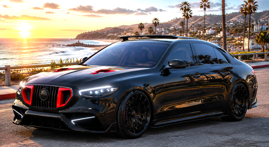 (Unbranded) RED Mercedes-AMG S63 E PERFORMANCE MANSORY (Slider + Armored)