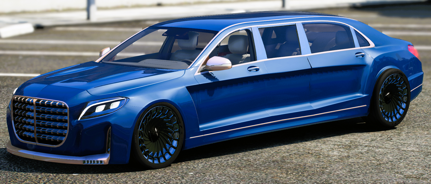 (Unbranded) Mercedes Maybach S600 Scaldarsi  Stretch | Cars Custom