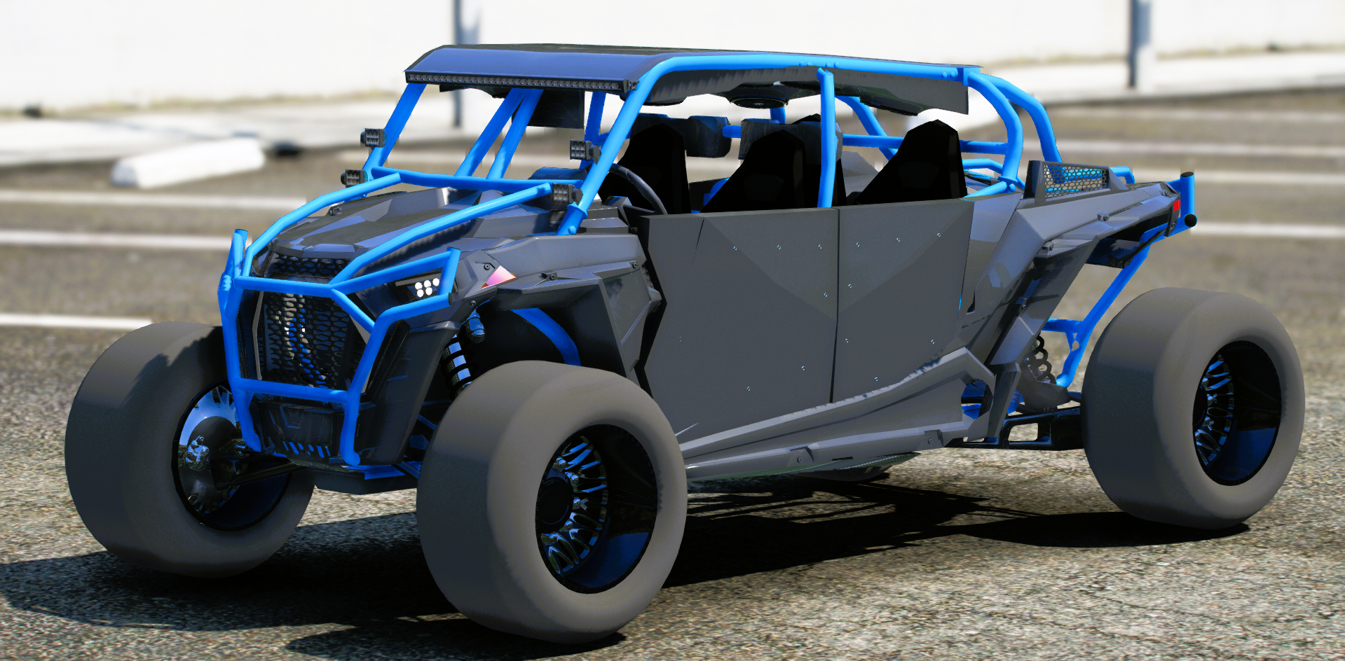 (Unbranded) Polaris RZR UTV (4 Seater) | Smokeys