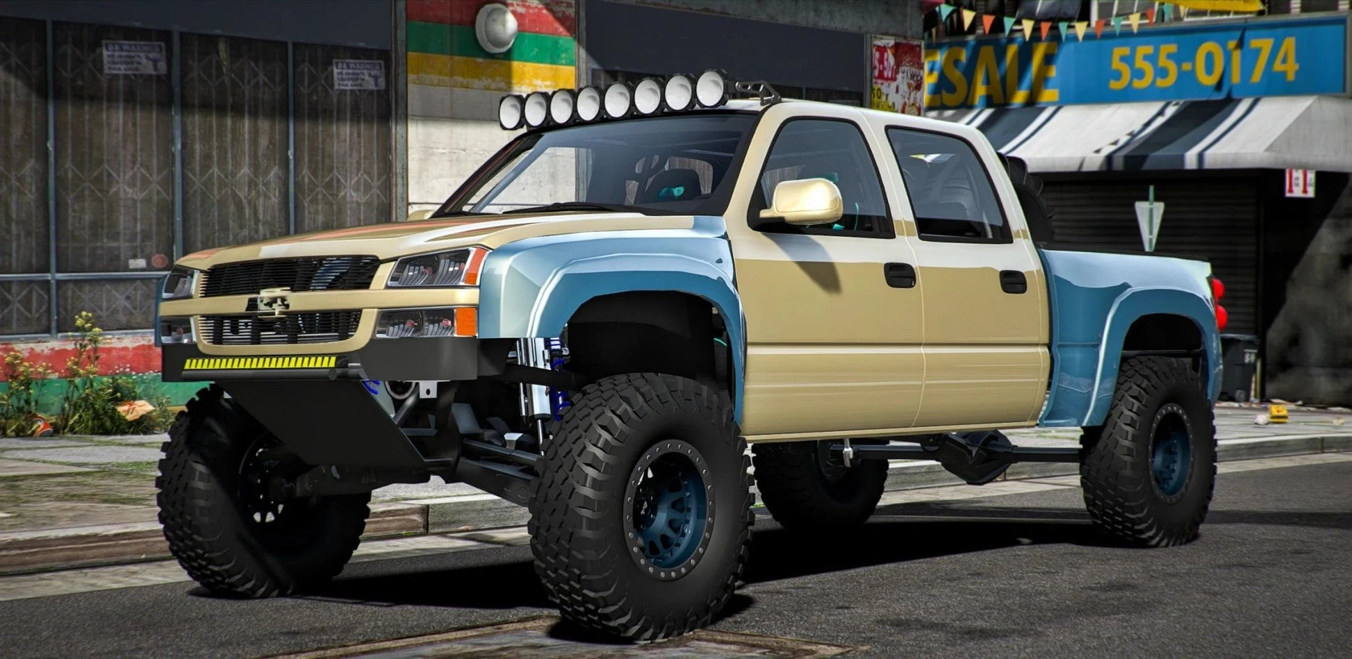 (Unbranded) Cateye Chevy Silverado Pre Runner Custom