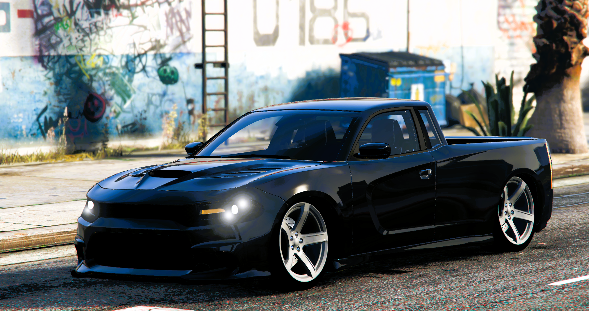 (Unbranded) 2020 Dodge Charger UTE Police 6 Seater (2 in Bed) | A1 Customs