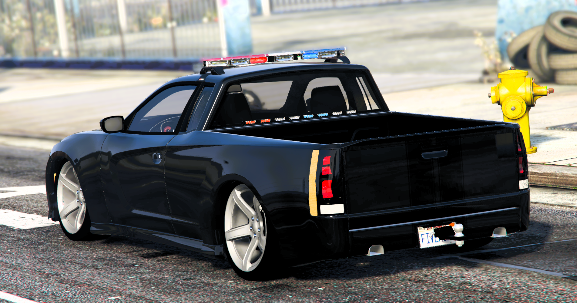(Unbranded) 2020 Dodge Charger UTE Police 6 Seater (2 in Bed) | A1 Customs