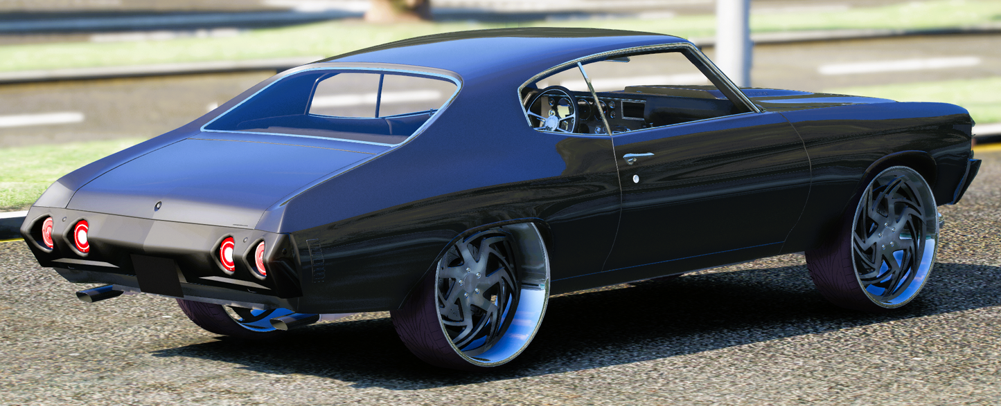 (Unbranded) 1970 Chevrolet Chevelle SS 454 Hardtop On Forgiato | PNUT Customs
