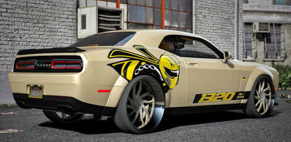 Dodge 1320 Scatpack Challenger SRT Hellcat On Corleone Forged Rims | Donk Boyz