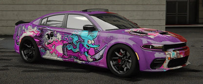 Dodge Charger Block Party (Animated Sunroof + 6 Seater, Seats On Hood And Trunk) | TakeOver GRG