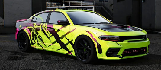 Dodge Charger Green Hell V2 (6 Seater) I MENI