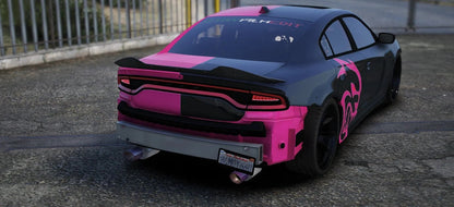 Dodge Charger Hellcat (5 Seater) 1 on Roof | Lord Customs