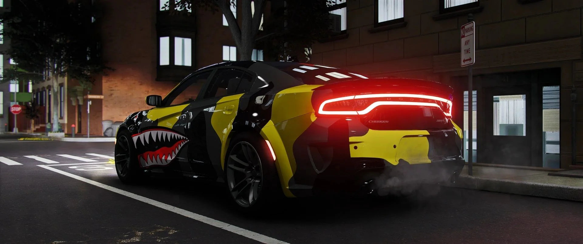 Dodge Charger NZ Camo Yelow Boy | JDZ