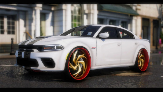 Dodge Charger Scatpack Glo Rims | GF Garage