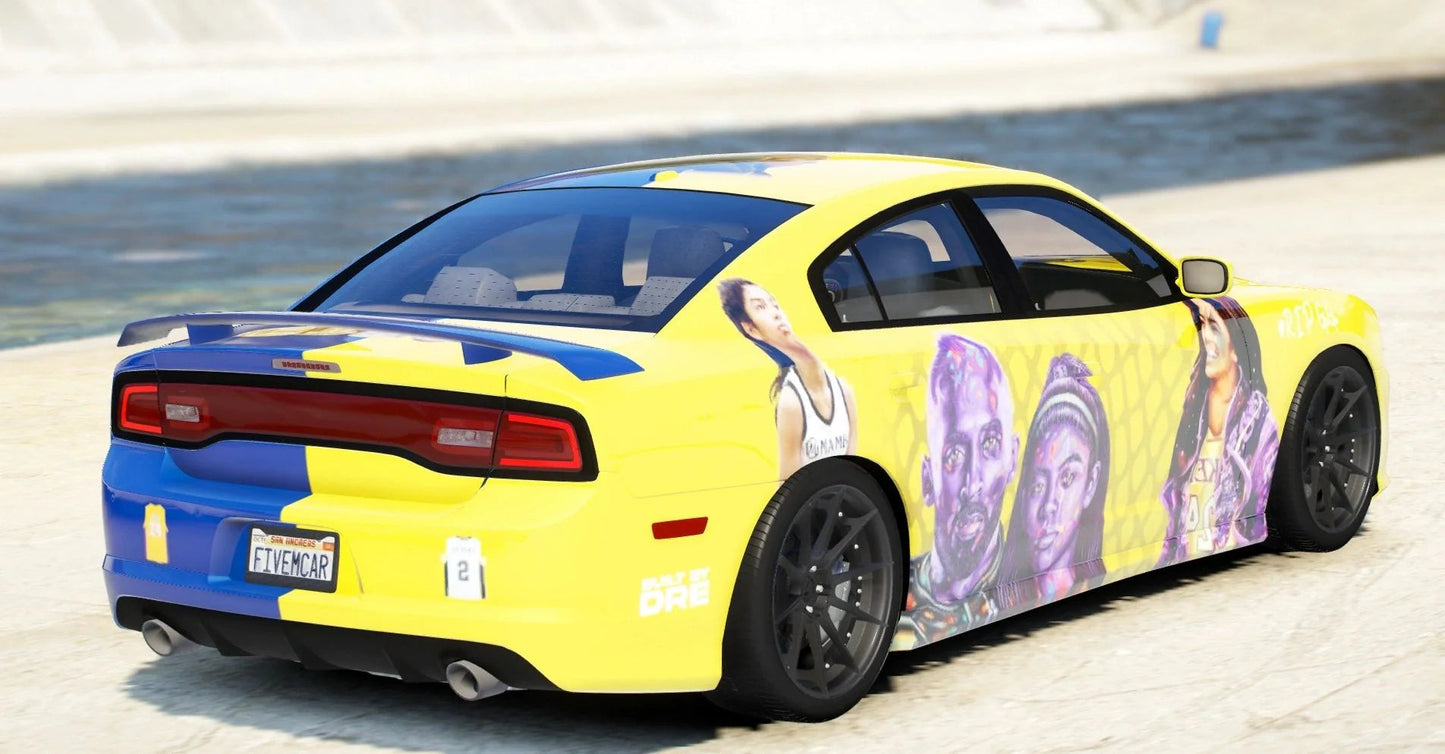 Dodge Charger SRT Cobe Bryant | Dre Customs