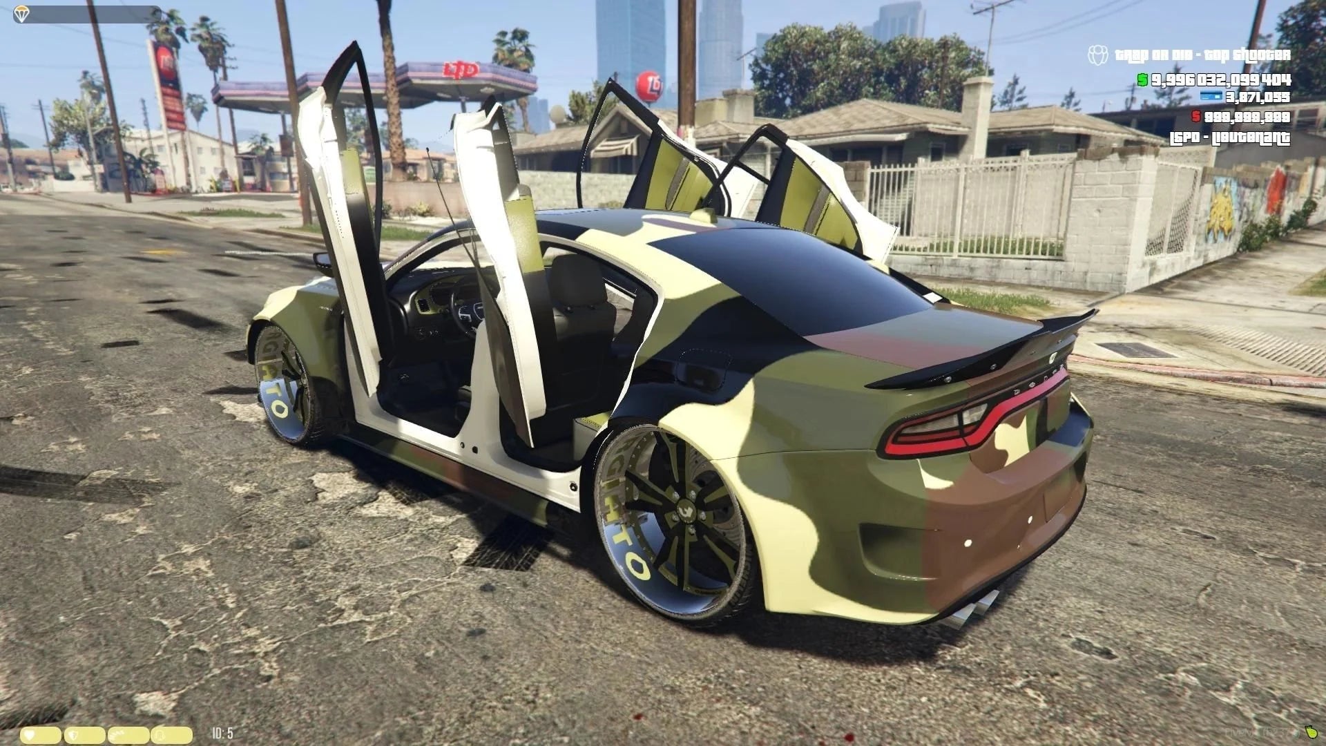 Dodge Charger SRT Camo On Forgiato Aguzzos With Lambo Doors | ATM Boesta | Performance Build