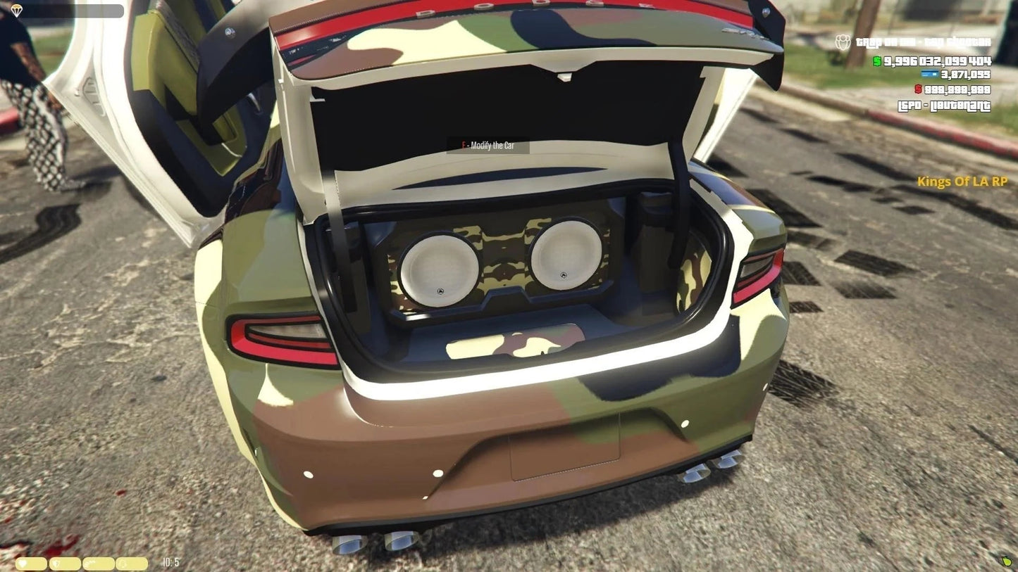 Dodge Charger SRT Camo On Forgiato Aguzzos With Lambo Doors | ATM Boesta | Performance Build