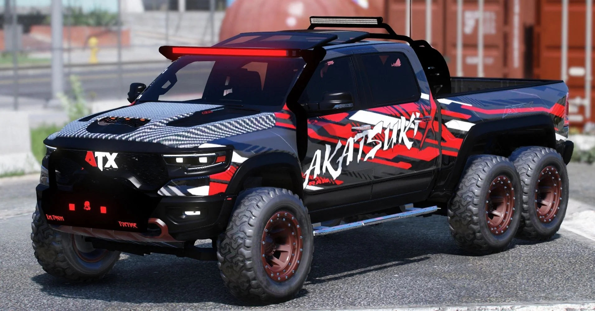 Dodge Ram Trx 6x6 Akatsuki | Diago