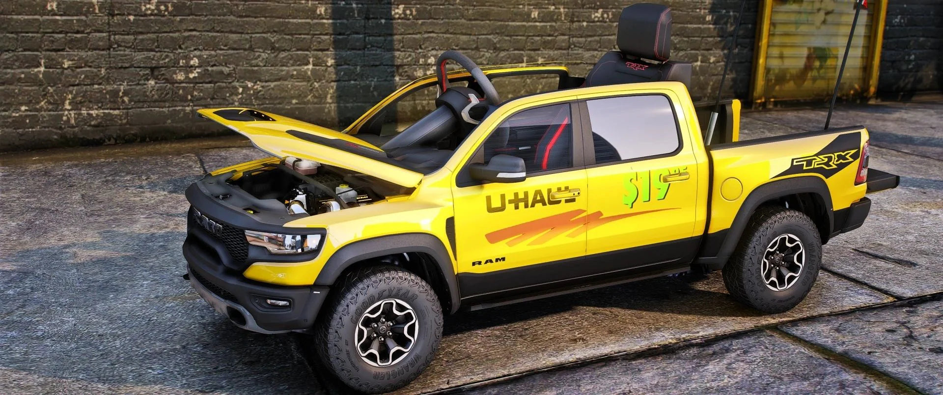 Dodge Ram TRX Toy Uhaul 2023 | Water