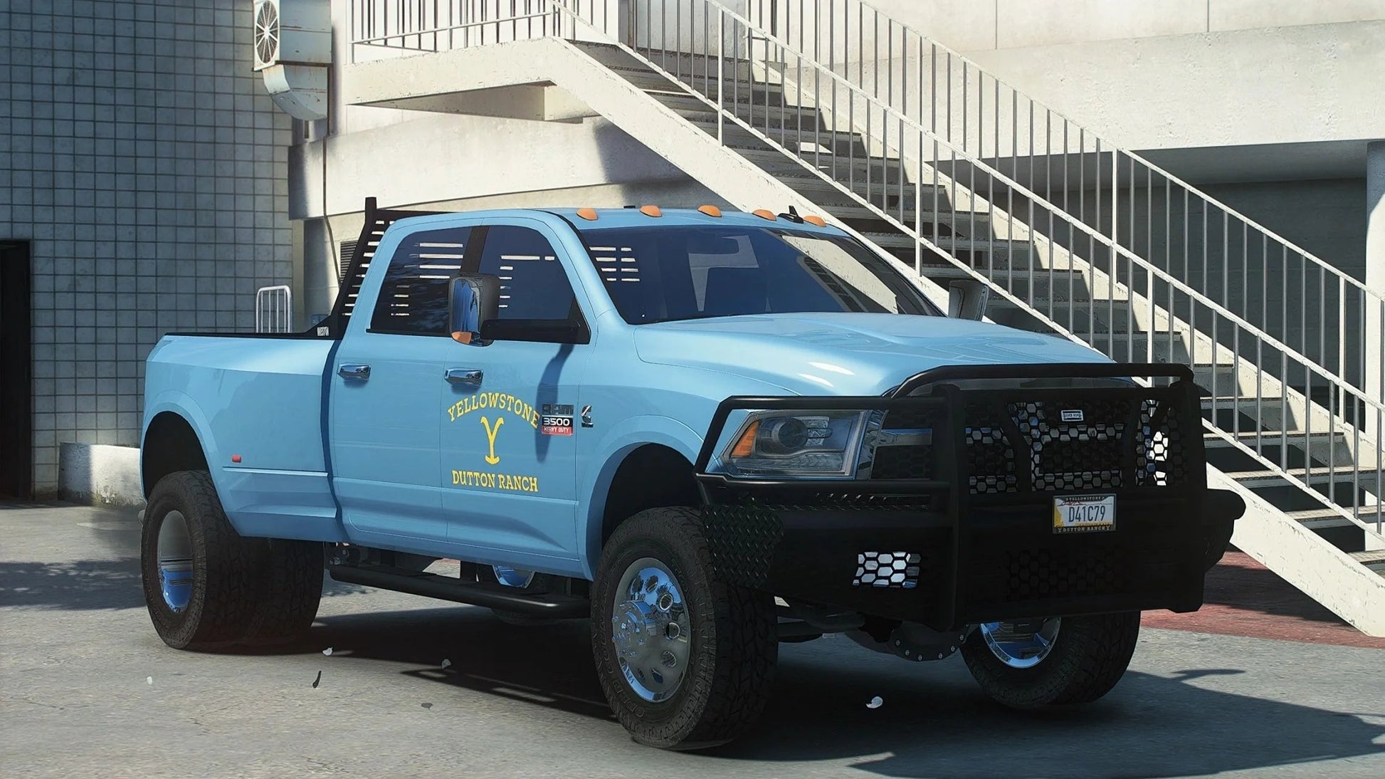 Dodge Ram Yellowstone | Bagged Custom