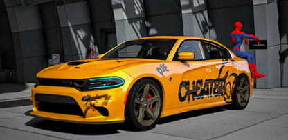 Dodge SRT Hellcat Cheater Bomb Graffiti Edition + Spiderman | FX Builds