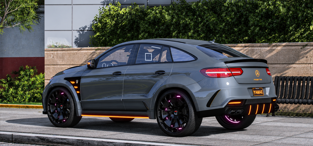 Custom Mercedes-AMG GLE Coupe Inferno