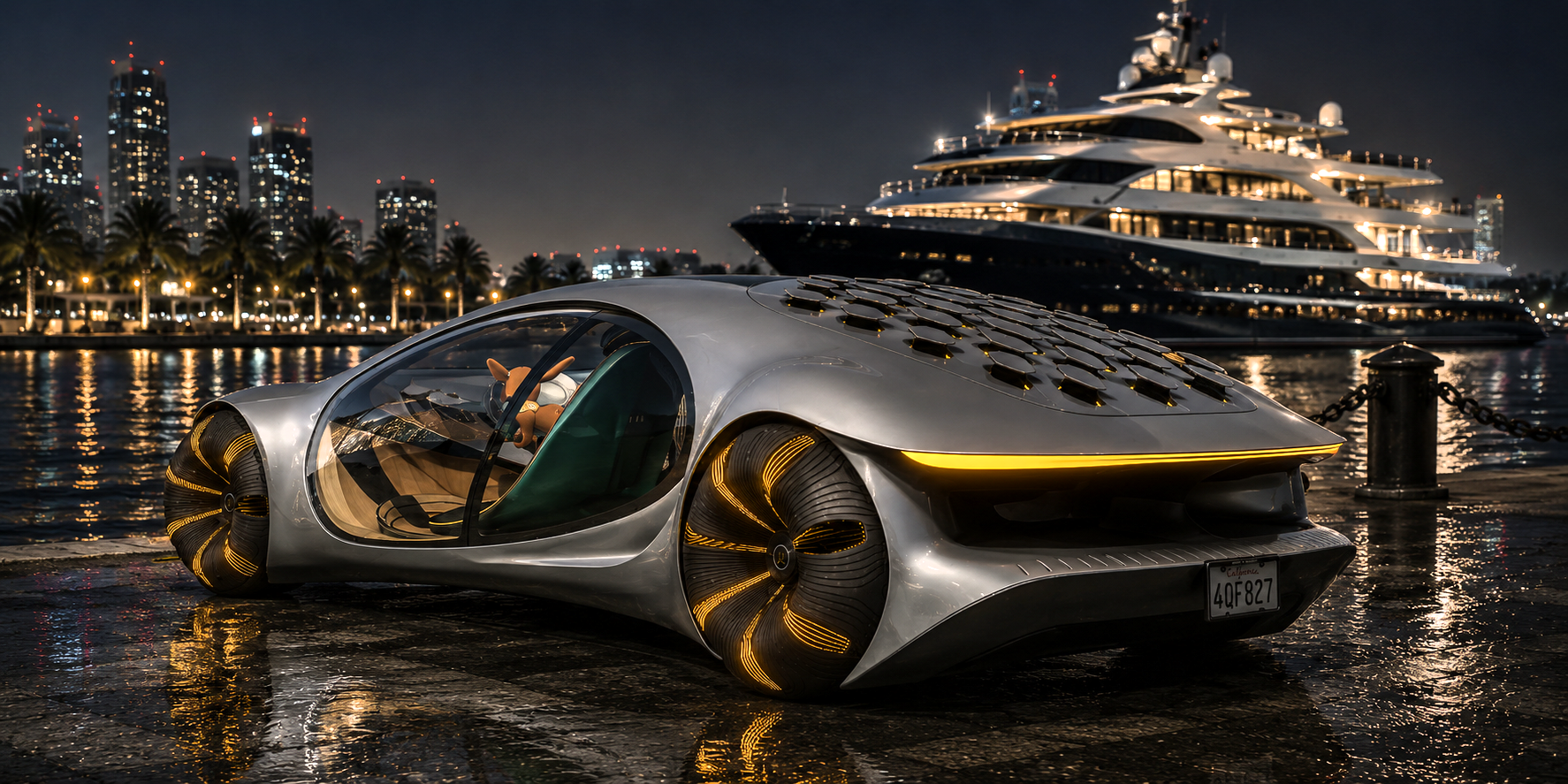 Mercedes-Benz Vision AVTR EEVEE [Dinamic Lights]